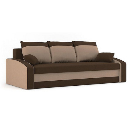 Nagy méretű HEWLET kanapéágy. Barna/Cappuccino Signal-butor