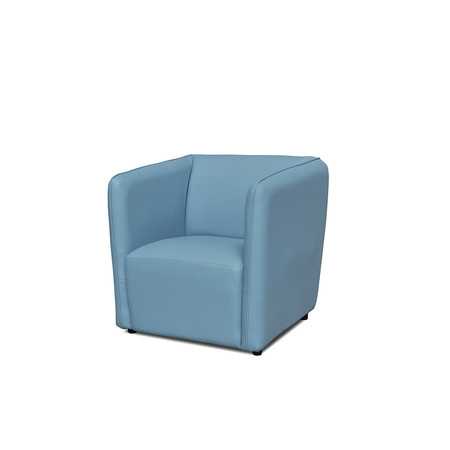 UMBO Öko-bőr fotel Kék Signal-butor