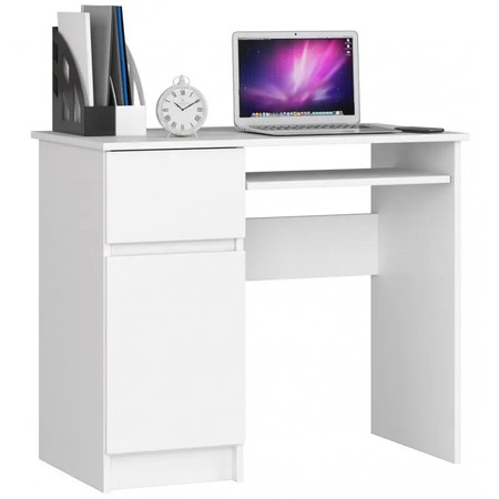 Piksel íróasztal (fehér