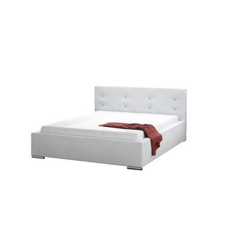 DAKOTA kárpitozott ágy (fehér) 140x200 cm TT-FURNITURE