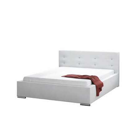 DAKOTA kárpitozott ágy (fehér) 180x200 cm TT-FURNITURE