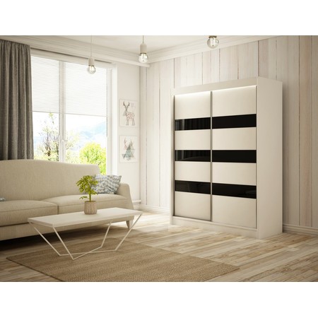 Solit Gardróbszekrény - 120 cm Fehér / matt Furniture