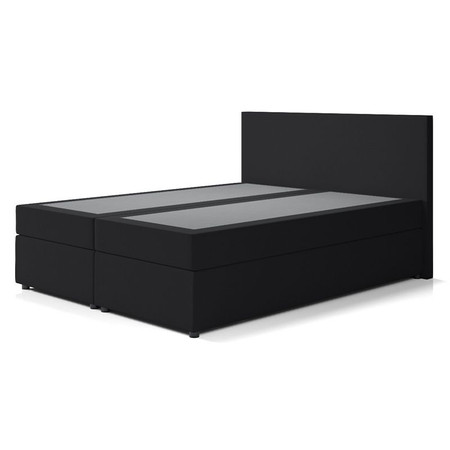 Čalouněná postel IMOLA s pružinovou matrací 160x200 cm Černá SG butor