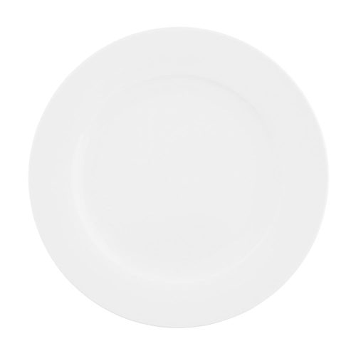 Ala fehér porcelán tálaló tányér
