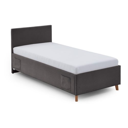Antracitszürke ágyneműtartós gyerekágy 90x200 cm Cool – Meise Möbel