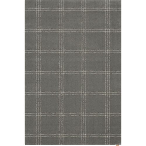 Antracitszürke gyapjú szőnyeg 240x340 cm Calisia M Grid Prime – Agnella