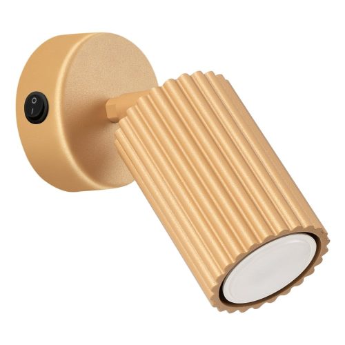 Aranyszínű fali lámpa Gleam – Nice Lamps