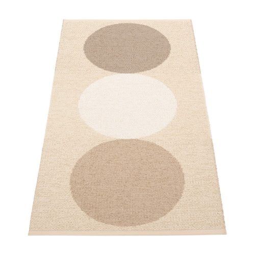 Bézs-krémszínű kültéri-beltéri szőnyeg 70x140 cm Otto Grain – Pappelina