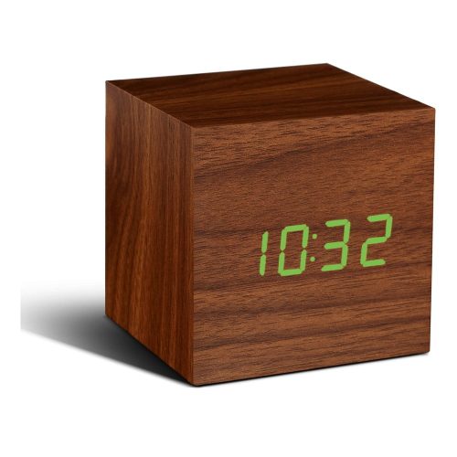 Digitális ébresztőóra Cube Click – Gingko