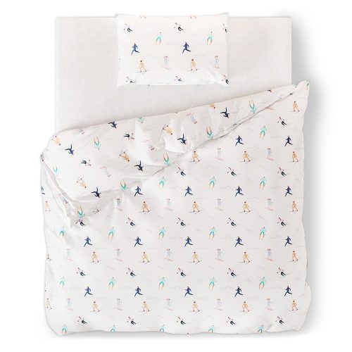 Egyszemélyes-hosszabbított flanel ágyneműhuzat 220x155 cm Snuggy Aspen – Restilo