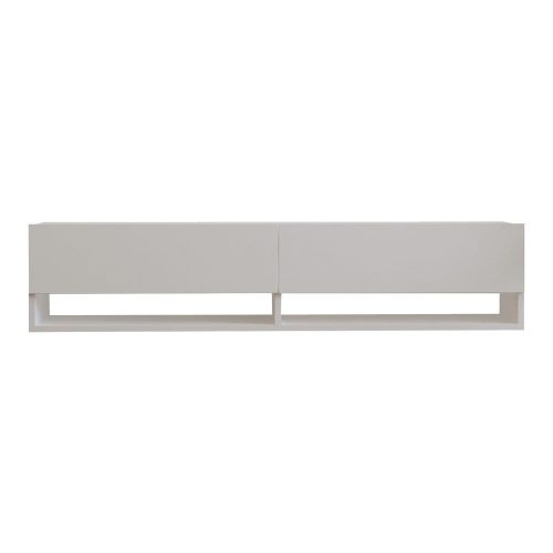 Fehér TV-állvány 141x31x30 cm Arges – Kalune Design