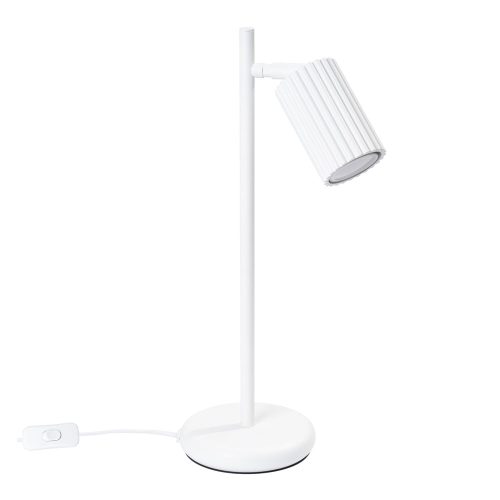 Fehér asztali lámpa (magasság 43 cm) Gleam – Nice Lamps