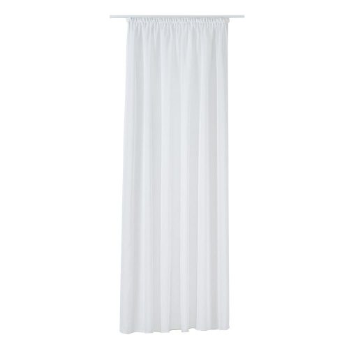 Fehér fényáteresztő függöny 140x245 cm Perseide – Mendola Fabrics