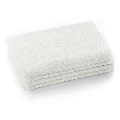 Fehér frottír pamut törölköző 50x100 cm Amari – Restilo