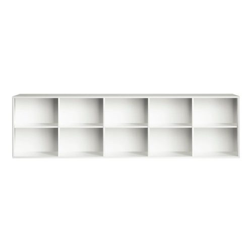 Fehér függő könyvespolc 220x61 cm Mistral – Hammel Furniture