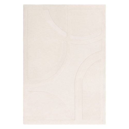 Fehér gyapjú szőnyeg 120x170 cm Olsen – Asiatic Carpets