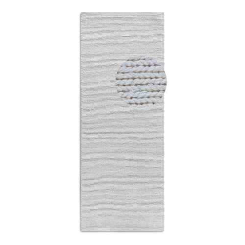 Fehér kézi szövésű gyapjú futószőnyeg 80x200 cm Francois – Villeroy&Boch