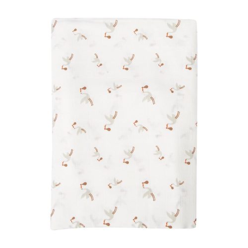 Fehér pamut gyerek takaró 120x120 cm Bebemarin – Mijolnir