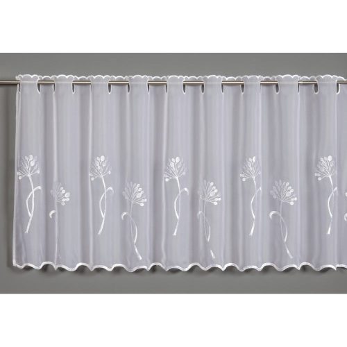 Fehér voile fényáteresztő függöny 140x48 cm Dandelion – Sehlbach