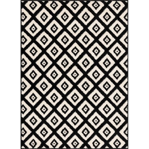 Fekete-fehér szőnyeg 200x280 cm Avanti – FD