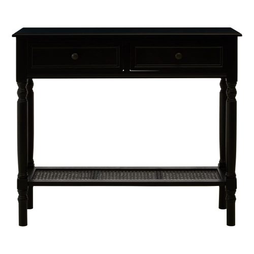 Fekete konzolasztal 33x91 cm Heritage – Premier Housewares