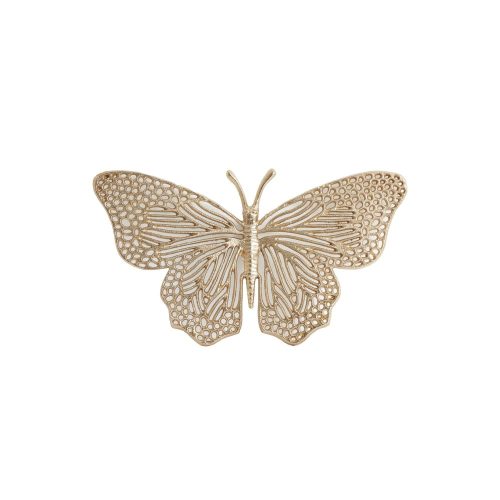 Fém fali dekoráció 41x23 cm Butterfly – Light & Living