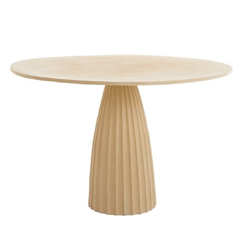 Fém kerek étkezőasztal ø 120 cm Veglia – Light & Living