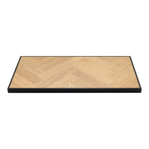 Hosszabbító asztallap tölgyfa dekorral 45x90 cm Calvi – Unique Furniture