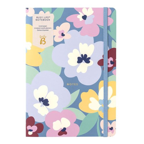 Jegyzetfüzet 64 old. A5 Floral – Busy B
