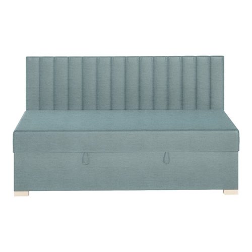 Kék ágyneműtartós gyerekágy matraccal 90x200 cm Chill – Ghado