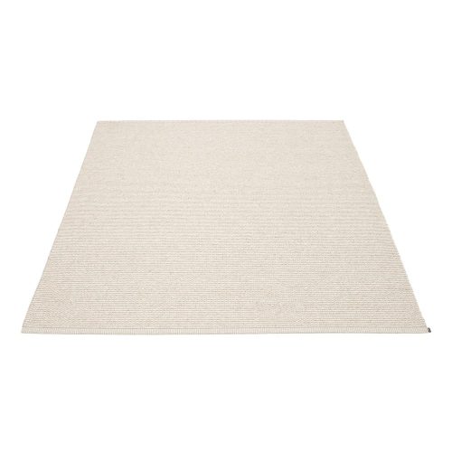 Krémszínű kültéri-beltéri szőnyeg 180x220 cm Mono Linen Vanilla – Pappelina