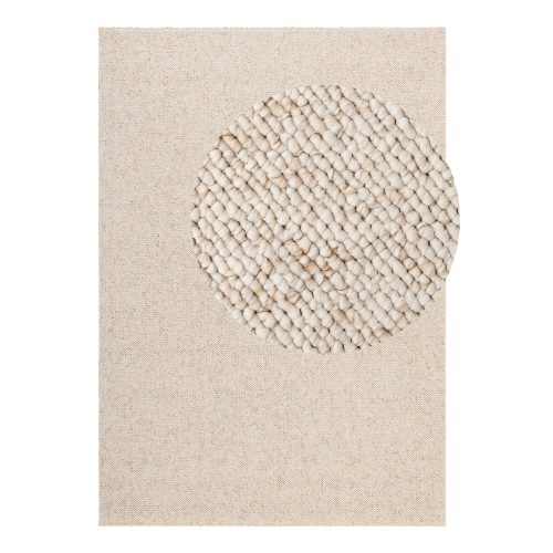 Krémszínű mosható szőnyeg 240x340 cm Rocco Cream – Elle Decoration