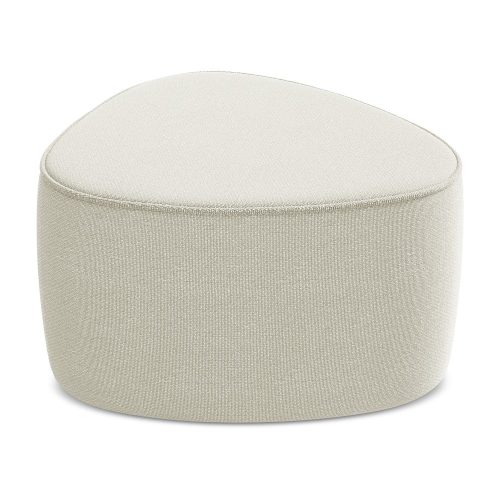 Krémszínű puff Keo – Makamii