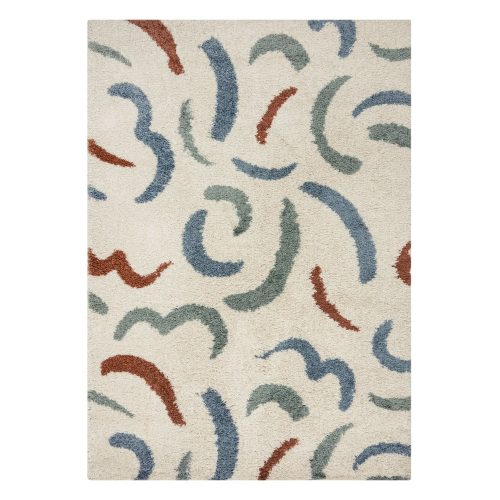 Krémszínű szőnyeg 120x170 cm Squiggle – Flair Rugs