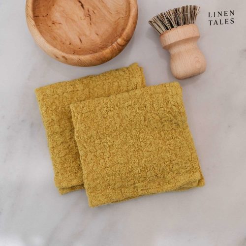 Len konyharuha szett 2 db-os 26x26 cm – Linen Tales
