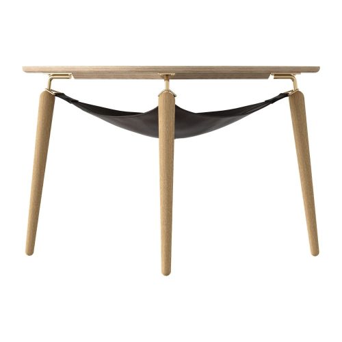 Natúr színű dohányzóasztal ø 80 cm Hang Out – UMAGE