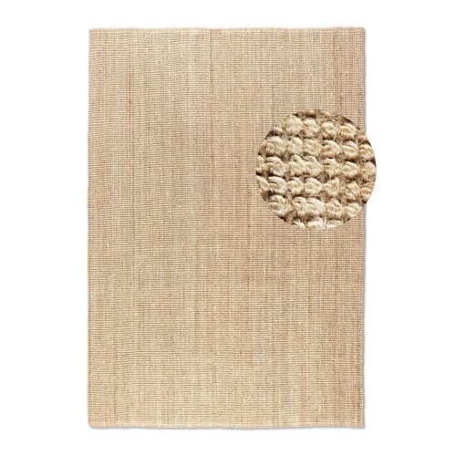 Natúr színű juta szőnyeg 80x150 cm Bouclé – Hanse Home