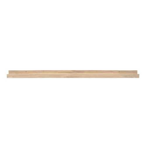 Natúr színű tölgyfa fali polc képekhez 100 cm Photoframe – vtwonen