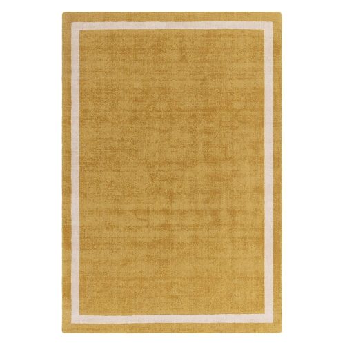 Okkersárga kézi szövésű gyapjú szőnyeg 200x300 cm Albi – Asiatic Carpets