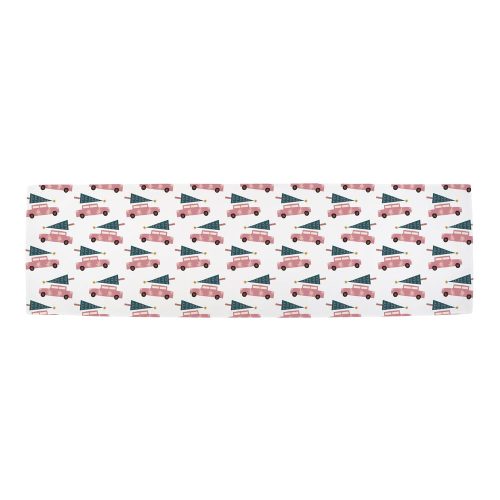 Pamut asztali futó karácsonyi mintával 40x140 cm Christmas Ride – Butter Kings