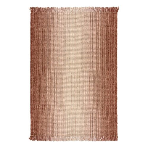 Piros kétoldalas kézi szövésű jutakeverék szőnyeg 160x230 cm Jute Ombre Red – Flair Rugs