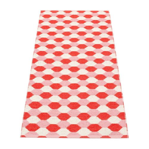 Piros kültéri-beltéri futószőnyeg 70x160 cm Dana Coral – Pappelina