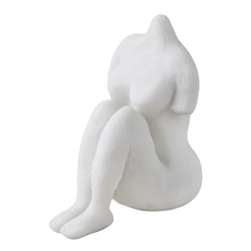 Poligyanta szobor (magasság 14 cm) Sitting Woman – Mette Ditmer Denmark