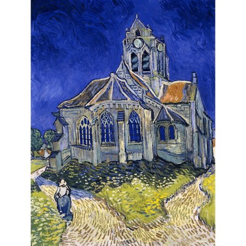 Reprodukciós kép 30x40 cm The Church at Auvers