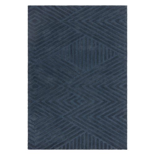 Sötétkék gyapjú szőnyeg 200x290 cm Hague – Asiatic Carpets
