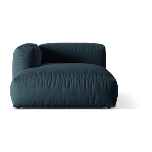 Sötétkék kanapé modul (bal oldali) Martina – Micadoni Home