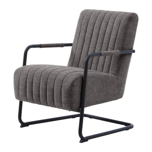 Sötétszürke fotel Trout – Unique Furniture