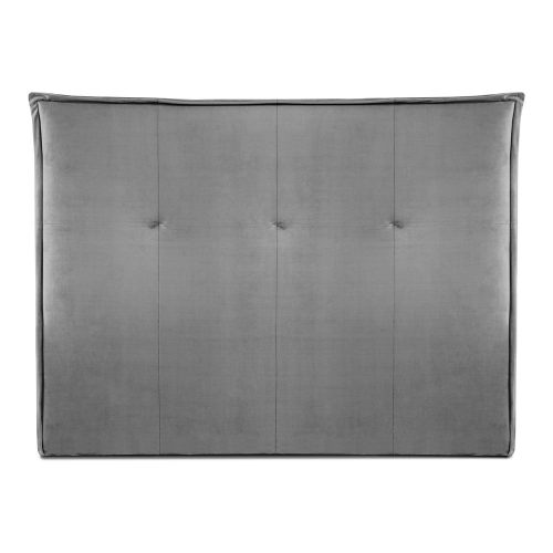 Szürke ágytámla 180x120 cm Monica – Milo Casa