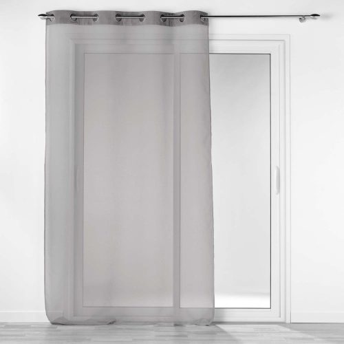 Szürke átlátszó függöny 140x240 cm Casual – douceur d'intérieur
