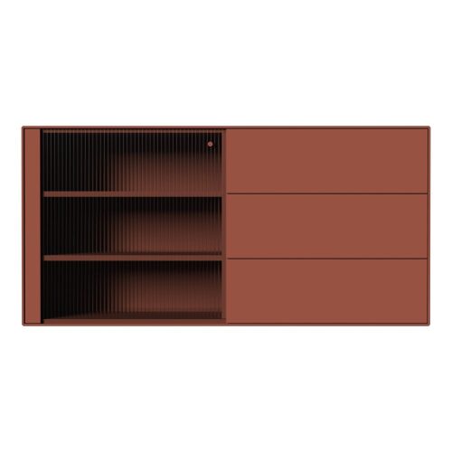 Téglavörös függő komód 120x59 cm Edge by Hammel – Hammel Furniture
